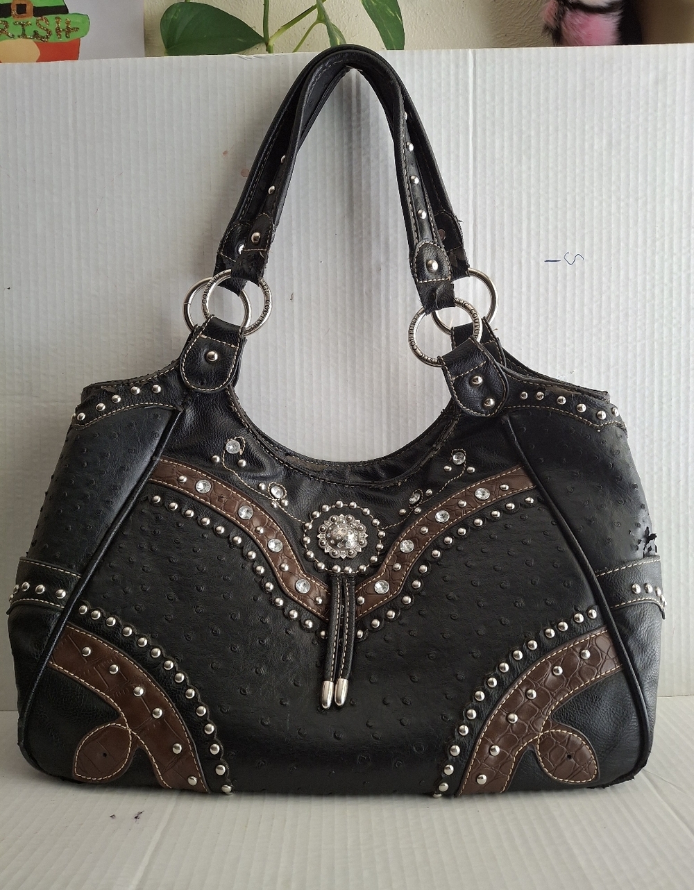 Rustic Couture Wstern Studded Purse